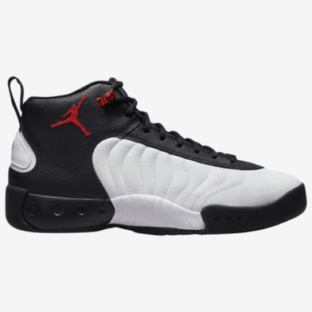 Jordan Athletic Shoes Black White Red